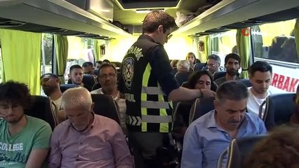 15 Temmuz Demokrasi Otogarı'nda Bayram Öncesi Denetim