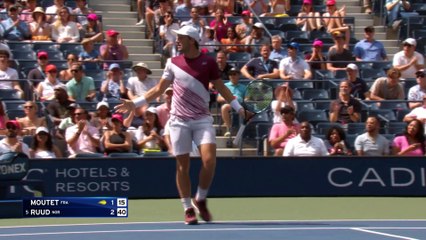 Ruud, une marche trop haute pour Moutet : revivez les temps forts de leur duel