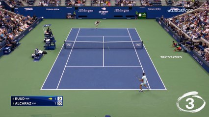 Les 5 plus beaux points de la finale : Alcaraz et Ruud, artistes associés