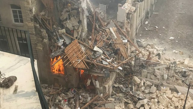 Explosion à Paris : six blessés en urgence absolue et une personne recherchée