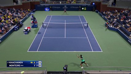 Festival de lobs et gifle pour conclure : revivez le succès de Khachanov