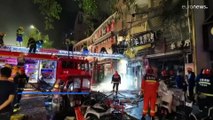 Több mint 30-an meghaltak egy éttermi gázrobbanásban Kínában