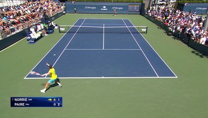 Deux bulles et un tie-break : Paire sort encore par la petite porte face à Norrie au 1er tour