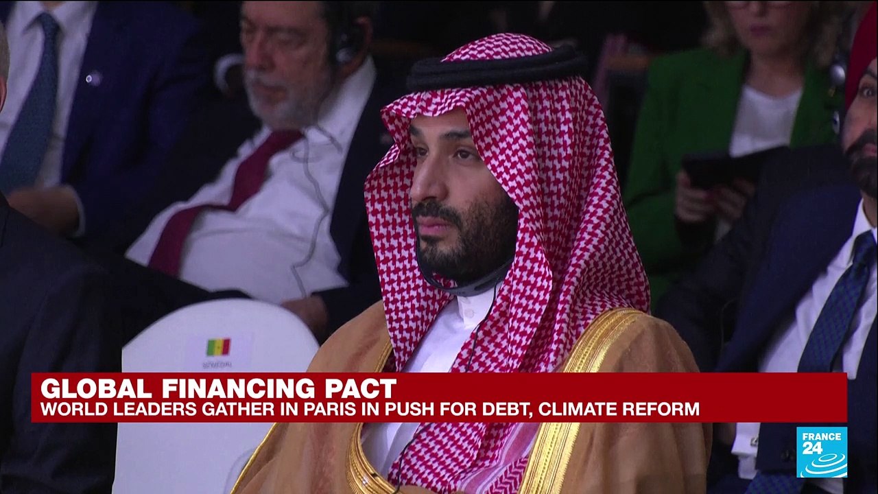 REPLAY: Macron opens Paris summit on global financing pact