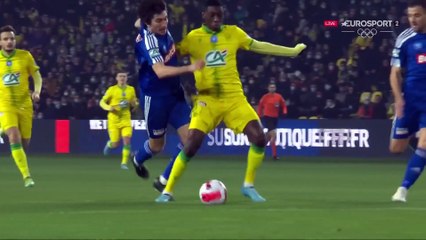 Un penalty en force et Blas a sanctionné Bastia d'entrée : l'ouverture du score nantaise