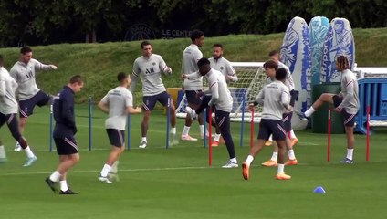 Mbappé, Messi, Di Maria et compagnie à l'entraînement