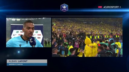 Lafont après le sacre nantais : "C'est la victoire d'un groupe"