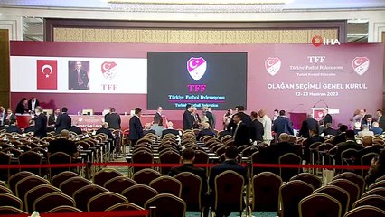 TFF Olağan Seçimli Genel Kurulu Ankara'da Başladı