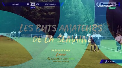 Coup franc, reprise, volée... Les plus beaux buts amateurs de la semaine
