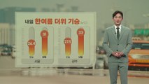 [날씨] 일요일까지 한여름 더위...자외선 지수 ↑ / YTN