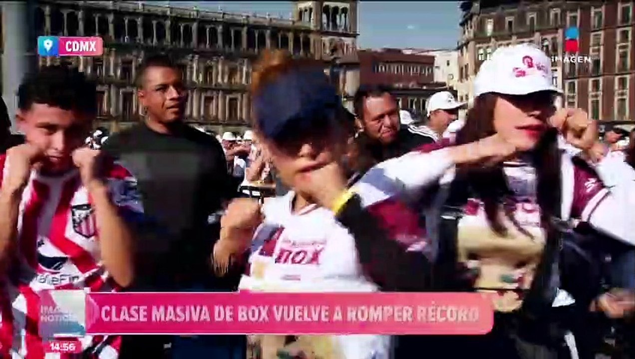 Clase Masiva de Box, en CDMX, rompe Récord Guinnes con Julio César Chávez