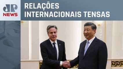 Xi Jinping comemora encontro com Antony Blinken