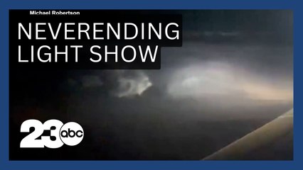 Spectacular Lightning Storm Captured Over Pensacola, Florida
