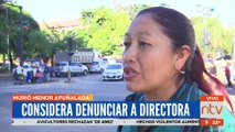 Abuela de menor apuñalada considera denunciar a la directora del colegio