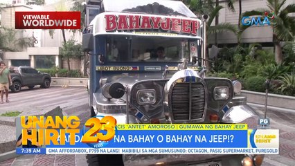 Bahay na jeep of jeep na bahay? Alamin! | Unang Hirit