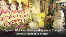 Shah participates in Mangla Aarti at Jagannath Temple
