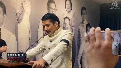 Combing mustache while in hearings? Robin Padilla sees nothing wrong with it