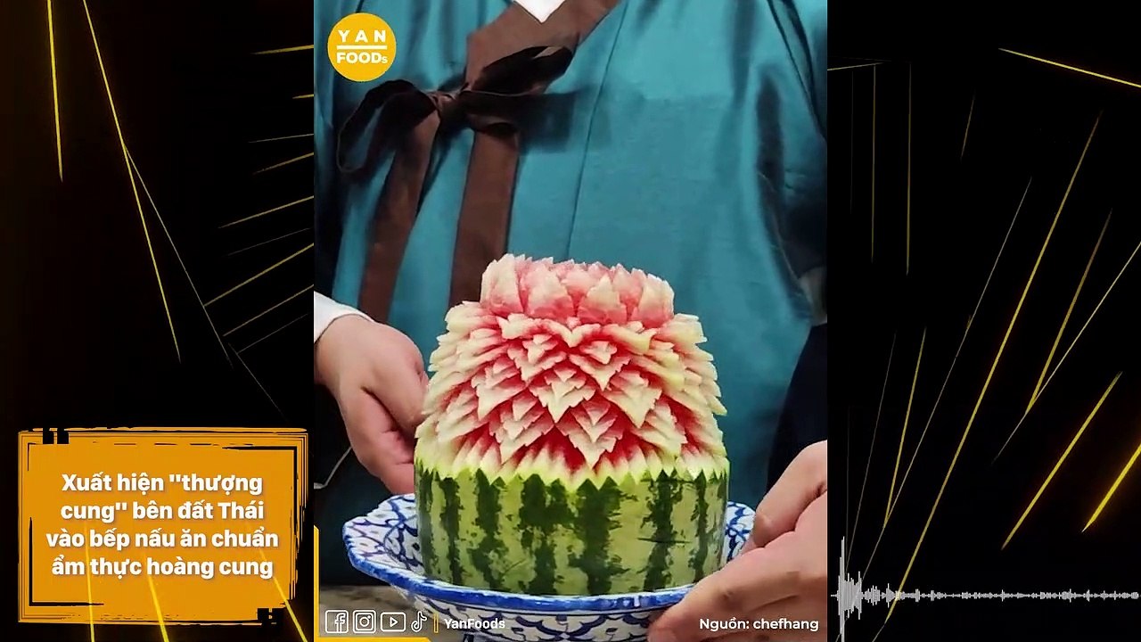 Xuất hiện "thượng cung" bên đất Thái vào bếp nấu ăn chuẩn ẩm thực hoàng cung