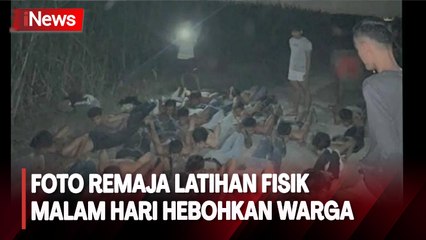 4 Orang Ditangkap Gegara Foto Remaja Geng Motor Sedang Latihan Fisik di Medan