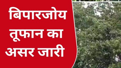 डबरा में बदला मौसम का मिजाज, तेज हवाओं के साथ हुई जोरदार बारिश