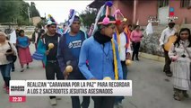 A un año de su asesinato, recuerdan a sacerdotes jesuitas con “Caravana por la Paz”