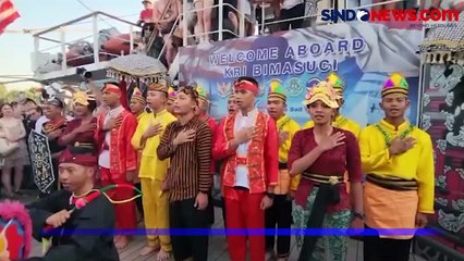 Jadi Primadona! KRI Bima Suci Ikuti L'Armada Rouen 2023 di Prancis
