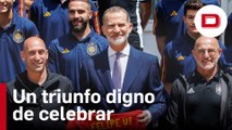 La solemne felicitación del Rey a la selección española tras el título de la Nations League
