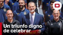La solemne felicitación del Rey a la selección española tras el título de la Nations League