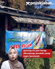 Kisah mistis gunung Lawu yang dikutuk oleh prabu brawijaya