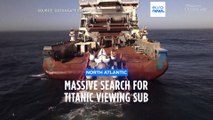 Titanic tourist submarine goes missing in Atlantic Ocean sparking search operation