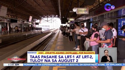Panayam kay Asec. Jorjette Aquino, DOTR ASec. for Railways | BT