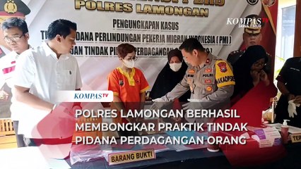 Terbongkar! Polres Lamongan Berhasil Tangkap 2 Pelaku Praktik Tindak Pidana Perdagangan Orang