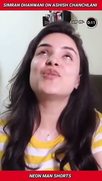 Simran Dhanwani on Ashish Chanchlani! | How Simran Met Ashish Chanchlani vines Shorts Facts #shorts