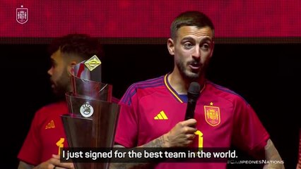 Joselu's joy at Real Madrid return