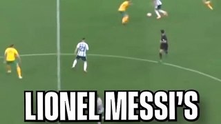 Cheat code Messi came out to play.