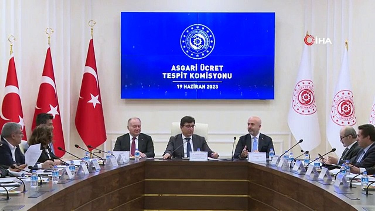 Son Dakika: Asgari Ücret Tespit Komisyonu, ara zam oranını belirleme çalışmaları kapsamında 3. kez toplanıyor