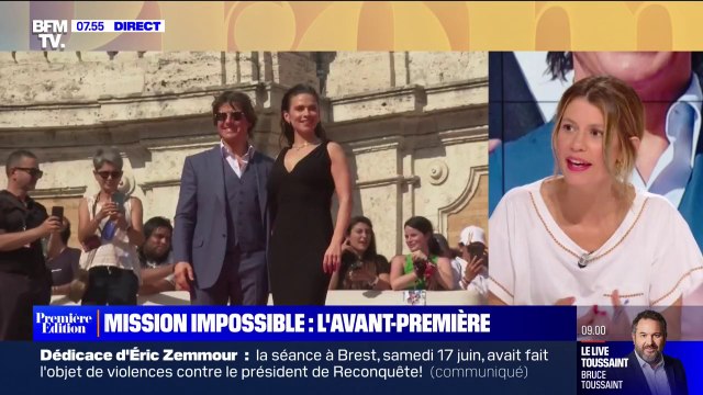 Mission impossible : l'avant-première mondiale a eu lieu à Rome ce lundi