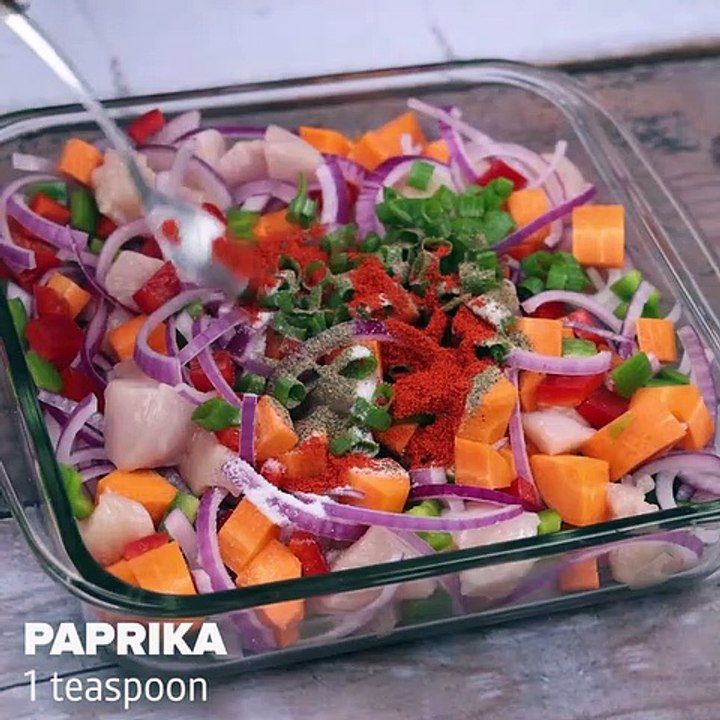 How to make a vegetable chicken and healthy recipe