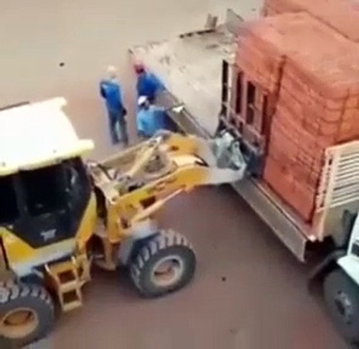 How to unload bricks quickly