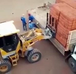 How to unload bricks quickly