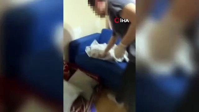 Lavaş ekmeği arasında uyuşturucu ticareti polise takıldı