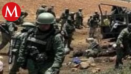 Militares son lesionados por una mina en Michoacán