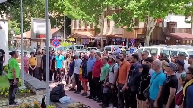 Dağcılık yaz eğitim kampı Kemaliye'de başladı