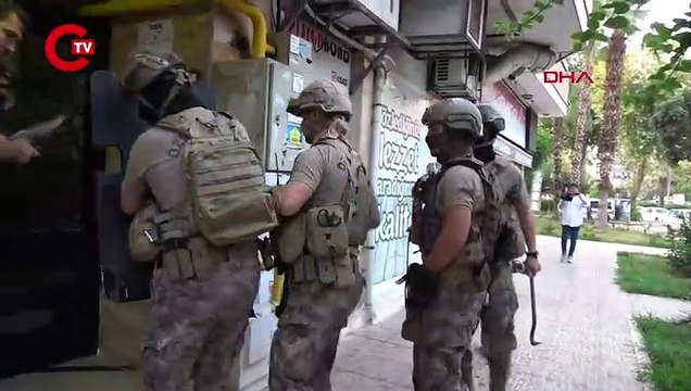 Mersin merkezli 5 ilde suç örgütü operasyonu: 36 gözaltı kararı