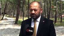 Uludağ'ın buz gibi suyu ve 40 derece kaplıca hamamı bir arada