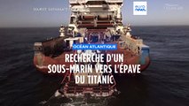 Un petit sous-marin visitant l'épave du Titanic porté disparu : ce que l'on sait