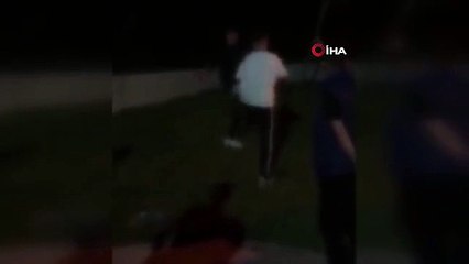 Arnavutköy'de akran zorbalığı kamerada