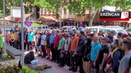 Dağcılık yaz eğitim kampı Kemaliye’de başladı