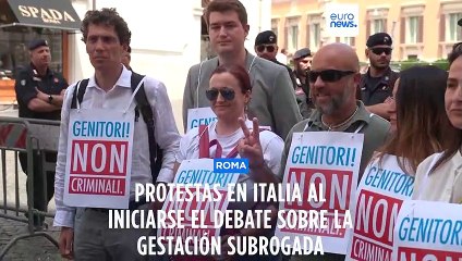 Italia busca penar la gestación subrogada tanto dentro del país como en el extranjero