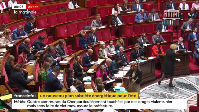 Le gouvernement annonce l'acte II de son plan de sobriété pour inciter les Français à réduire leur consommation énergétique cet été et tout au long de l'année - VIDEO